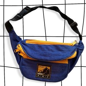 SOLD: Vintage 90s Blue Fanny pack